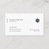 DIY社モダンロゴシンプル 名刺 (正面)