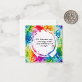 *~ DIY空白の絞り染めAP62インスパイアノートカード ノートカード (正面/裏面インサイチュ)