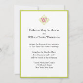 DIY結婚式招待状 招待状 (正面)