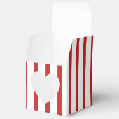 DIY背景色ストライプの大きい白い フェイバーボックス (オープン)