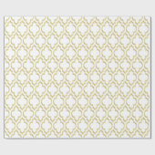 DIY背景XLフェイク金ゴールドモロッコ#7 ラッピングペーパー (フラット)