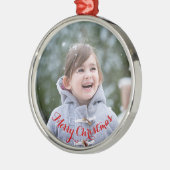 DIY自分の丸い銀色のクリスマスを創造 メタルオーナメント (左)