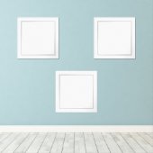 DIY自分の家族のコラージュ写真を追加 (ウッドフロア)