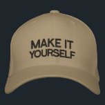 DIY自身で刺繍帽子にする 刺繍入りキャップ<br><div class="desc">DIY刺繍野球キャップ！最低だ！右の「カスタマイズIt」セクションを使用して、自分の文字と素晴らしいアートワークをアップロードする。自分の素晴らしい創造をデザインする1-2-3のような簡単だ！</div>