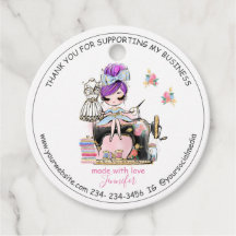 DIY裁縫ありがとうファッションデザインメッセージカード