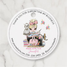 DIY裁縫ありがとうファッションデザインメッセージカード