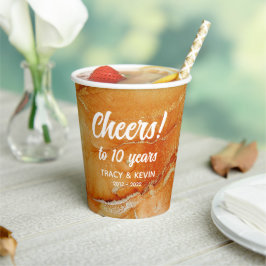 DIY記念日 紙コップ