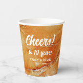 DIY記念日 紙コップ (正面)