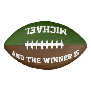 DIY -あなたの単語及び背景色だけ加えて下さい アメリカンフットボール