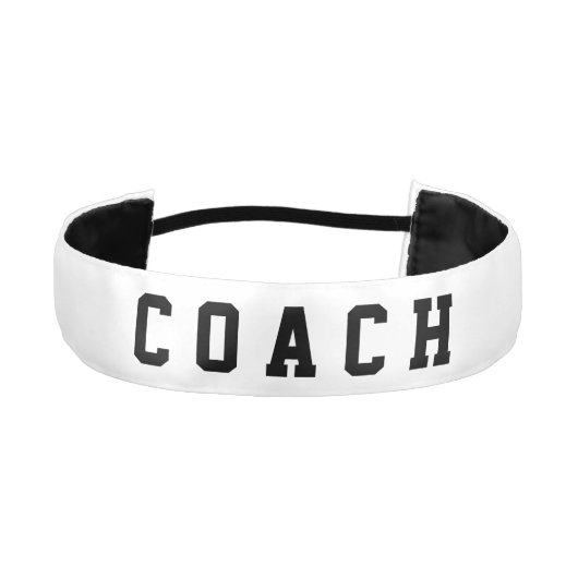 DIY -あなた自身の文字および背景色を加えて下さい アスレチックヘッドバンド (正面)