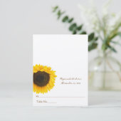 DIY で採点し折り畳むテント型のウェディングプレイスカード 招待状 (スタンド正面)