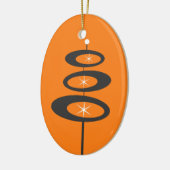 DIY -カスタムな色-世紀半ばのモダン セラミックオーナメント (左)