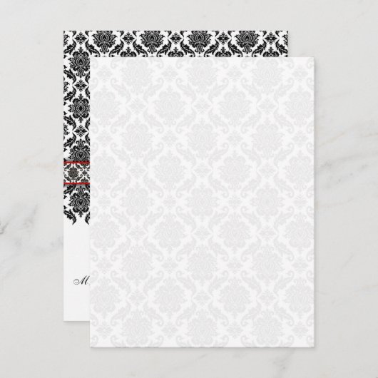 DIY スコアアンドフォールドテント ウェディング プレースカード (正面/裏面)