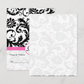 DIY スコア＆フォールド テント ウェディング プレース カード (正面/裏面)