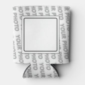 DIY – テキスカスタマイズト、イメージ、カラー、アイディア 缶クーラー (正面)