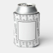 DIY – テキスカスタマイズト、イメージ、カラー、アイディア 缶クーラー (缶裏面)