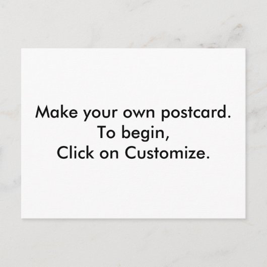 DIY -デザイン独自のはがきを作成 ポストカード (正面)