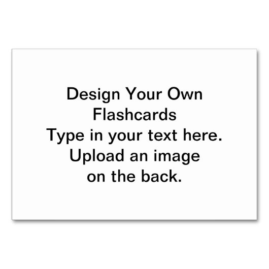 DIY -デザイン読のフラッシュ テーブルナンバー (正面)