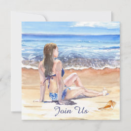 ~☆ DIY トロピカルビーチ AR29 ジェネリック どんなイベントでも 招待状