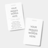 DIY - バッジ (Front & Back)