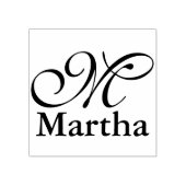 DIY – 単なるモノグラム/名前 ラバースタンプ (インプリント)