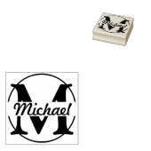 DIY – 単なるモノグラム/名前 ラバースタンプ (押印)