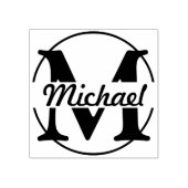 DIY – 単なるモノグラム/名前 ラバースタンプ (インプリント)