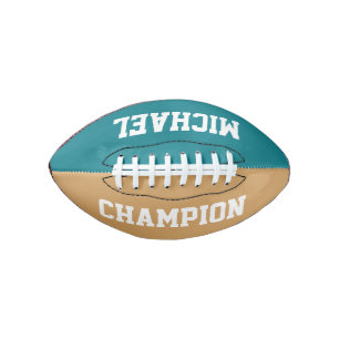 DIY – 単語と背景色だけを追加 アメリカンフットボール