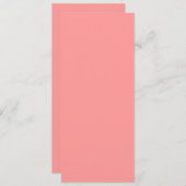 DIY ～ 招待状 4" x 9.25" / 2面 (正面/裏面)