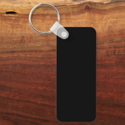 DIY:文字またはイメージの四角形または丸を追加 キーホルダー (正面)