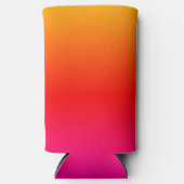 DIY：独自のイメージまたは文字を追加してカスタムデザインを作成 スリム缶クーラー (正面)