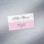 DIY – 独自のモノグラムと文字を追加 マグネット名刺 (インサイチュ)