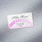 DIY – 独自のモノグラムと文字を追加 マグネット名刺 (インサイチュ)