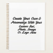 DIY、独自の緩和曲線をカスタム作パーソナライズされた成 プランナー手帳 (正面)