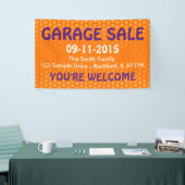 DIY – 独自の背景、文字、アイディアを追加 横断幕 (トレードショー)