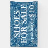 DIY – 独自の背景、文字、アイディアを追加 横断幕 (縦)