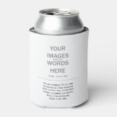 DIY - 缶クーラー (缶正面)