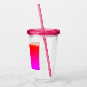 DIY：自分で作成 アクリルタンブラー (左)