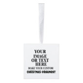 DIY、自分のクリスマスの飾パーソナライズされたりを作る キューブオーナメント (右)