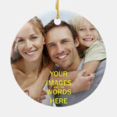 DIY – 車の鏡オーナメント（2辺） セラミックオーナメント (裏面)