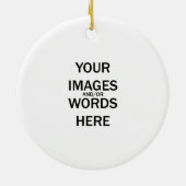 DIY -車鏡のオーナメント(2人の側面) セラミックオーナメント (裏面)