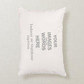 DIY - 12x16ピロー室内/屋外オプション アクセントクッション (正面(垂直))