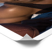 DIY 13 Photo | Our family collage DIY wording Post ポスター (角)