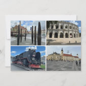 DIY 4キャプション付き写真編集可能はがき シーズンカード (正面)