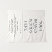 DIY - 50" x 60" タペストリー (正面(横))