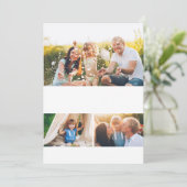 DIY 5x7 3フォトコラージュテンプレート シーズンカード (スタンド正面)