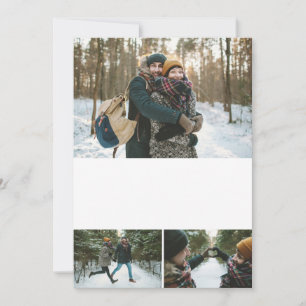 DIY 5x7 3フォトコラージュテンプレート セーブザデート