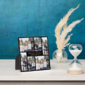 DIY 6エレガントイメージプラーク黒バラ金ゴールド フォトプラーク (インサイチュ)