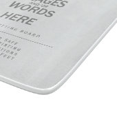 DIY - 7.5インチx 6.5インチ カッティングボード (角)