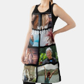 DIY 8フォトファミカスタムリ写真コラージュ エプロン (インサイチュ)